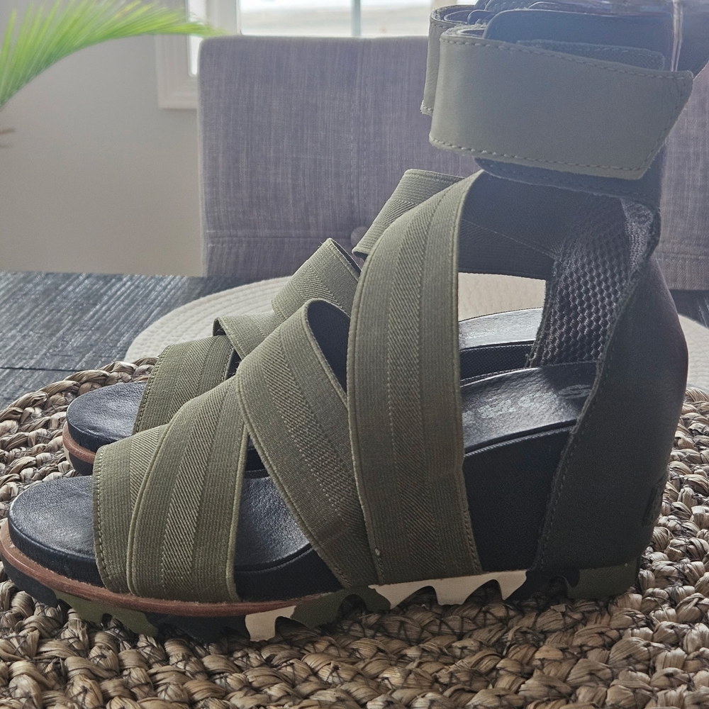 Sorel Joanie Gladiator II Strap Wedge Sandals
